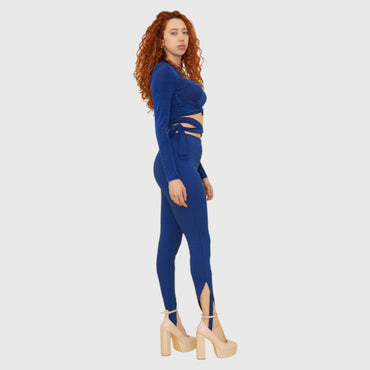 Blue Loop Trouser