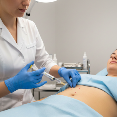 Full stomach (upper + lower stomach) {Lemon Bottle}