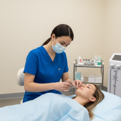 Lower Face (Jaw line & Jaw lift, 4 Cog Threads )