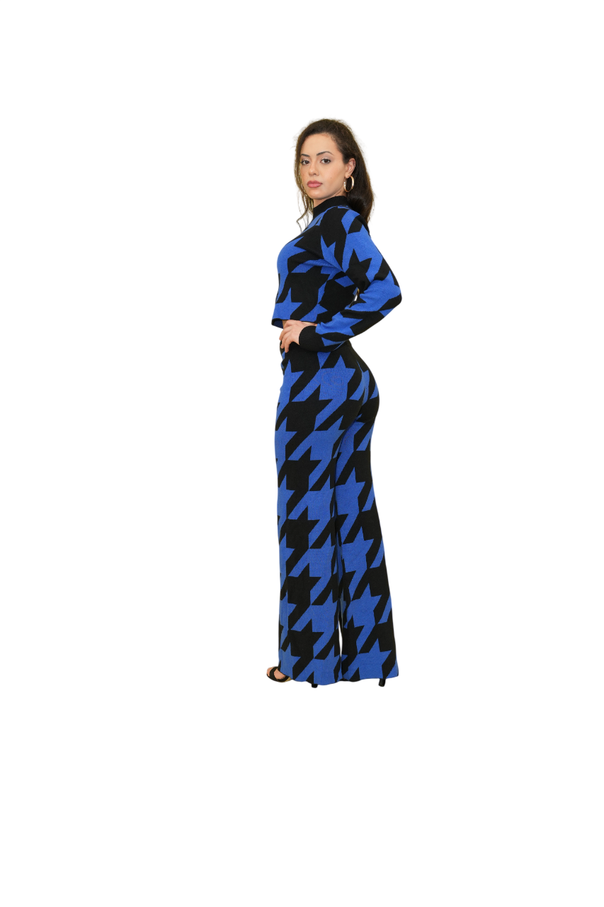 Blue and Black Multi