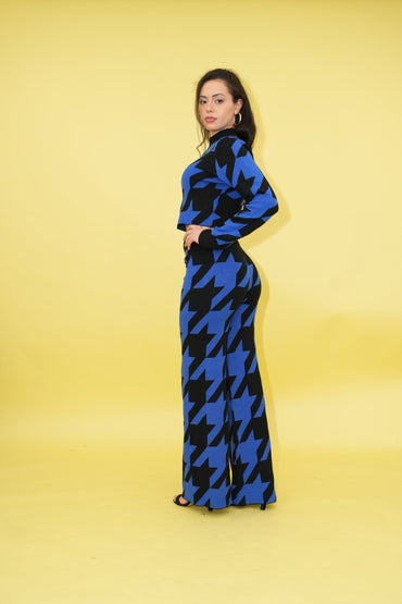 Blue and Black Multi