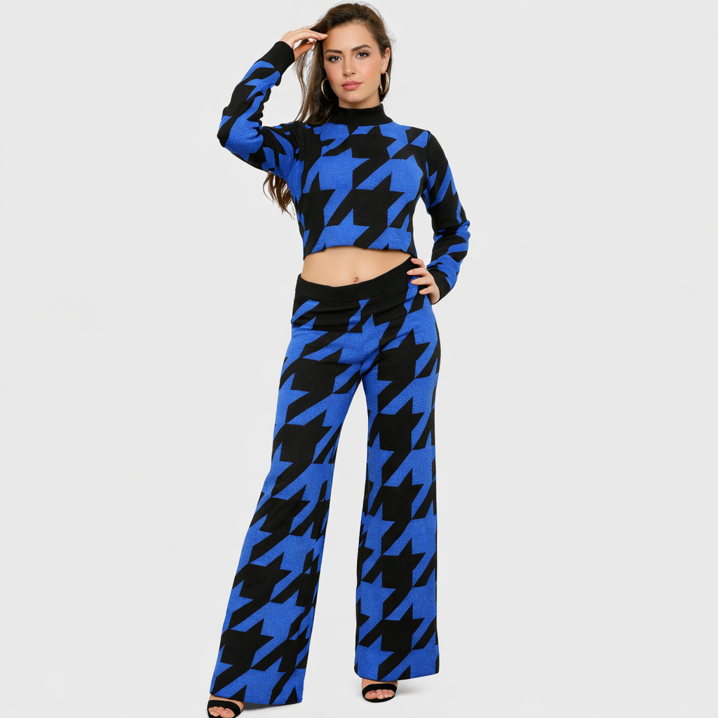 Blue and Black Multi