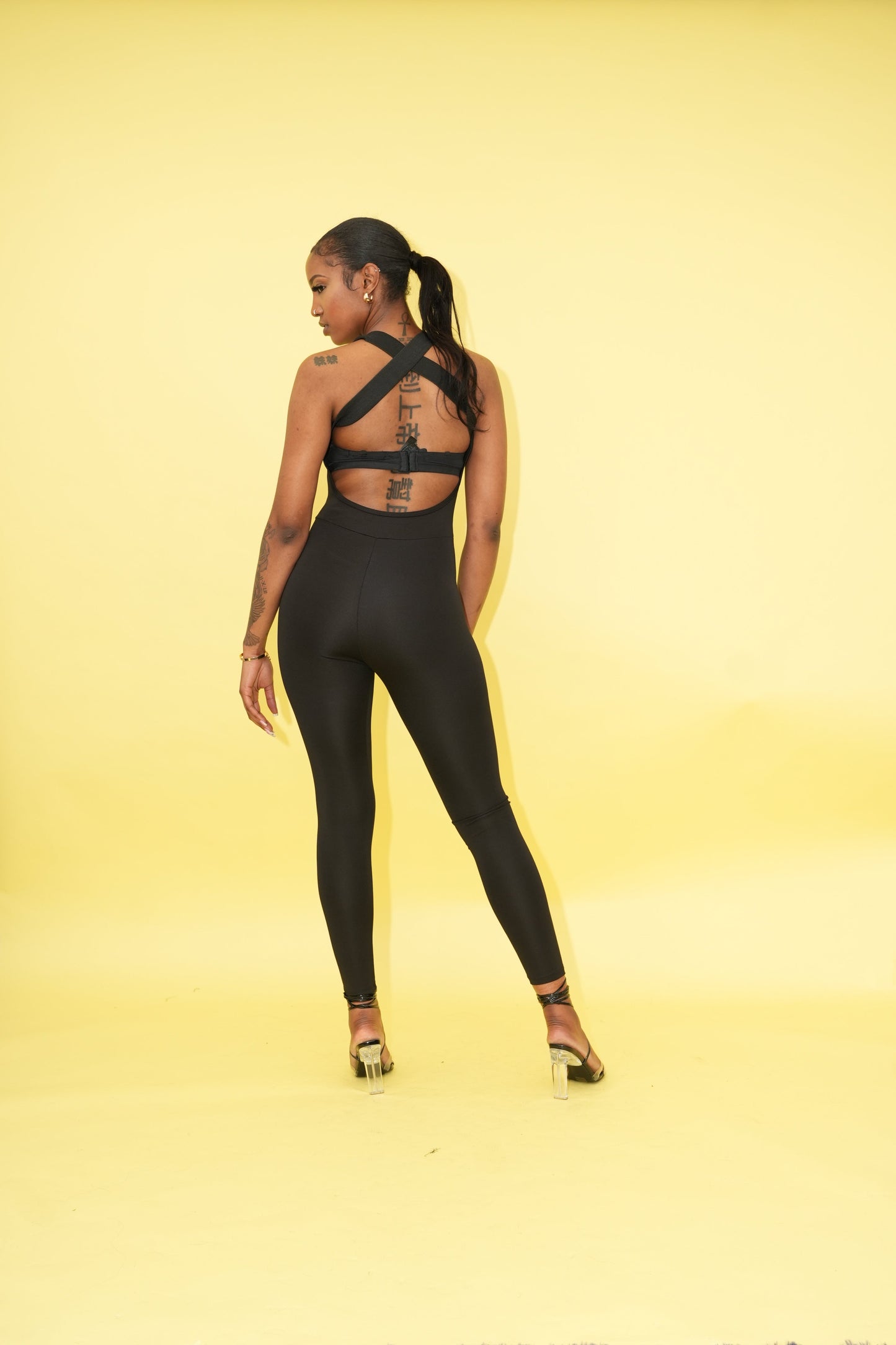 Black Active Jumpsuit