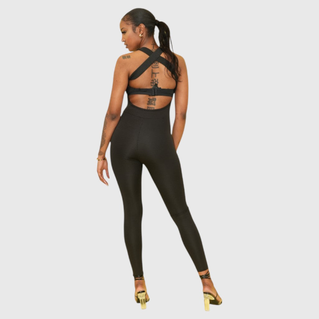 Black Active Jumpsuit