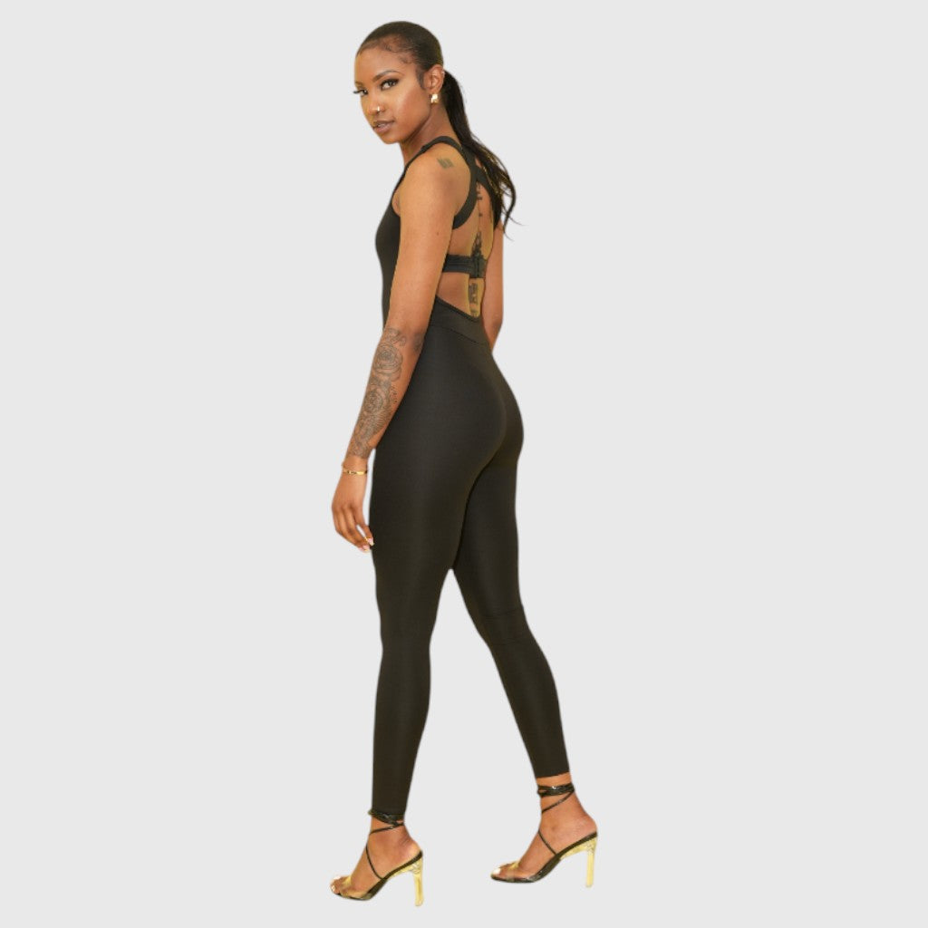 Black Active Jumpsuit