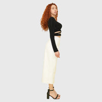 Black Cross Body Top
