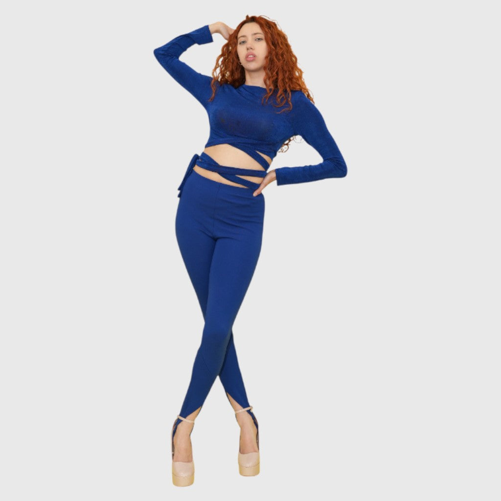 Blue Loop Trouser