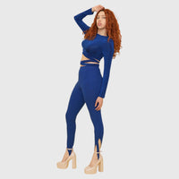 Blue Loop Trouser