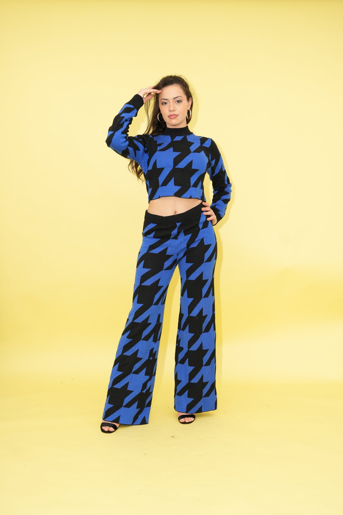 Blue and Black Multi