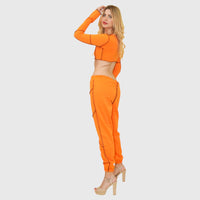 Orange Kokish Jogger Set
