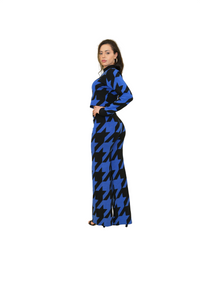 Blue and Black Multi