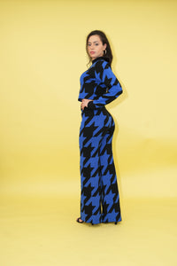 Blue and Black Multi
