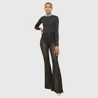 Swarosky Neck Bodysuit