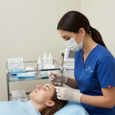 Upper Face (Fine Lines, 4 Cog Threads)