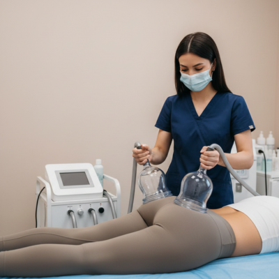 Vacuum butt lift therapy